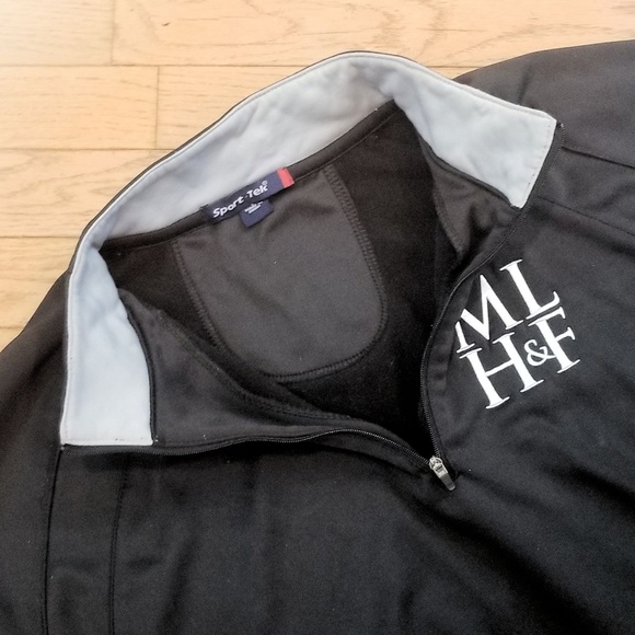 Black Sport-Tek 1/4 Zip Sweatshirt - EUC - Picture 3 of 6